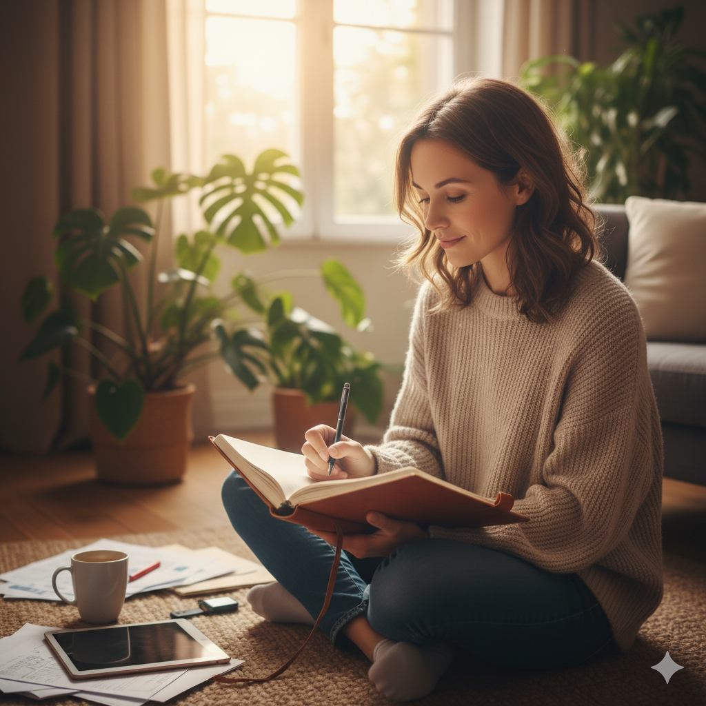 Journaling for Clarity: 4 Simple Prompts to Silence Your Overwhelm